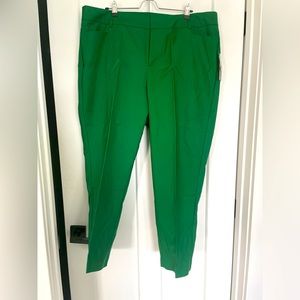 Green eloquii pants
